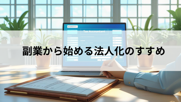 副業から始める法人化のすすめ!成功のカギとは?